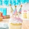 12 Packs: 6 ct. (72 total) Bakeware Party Hat Treat Toppers by Celebrate It®